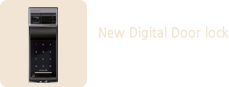 New digital door lock